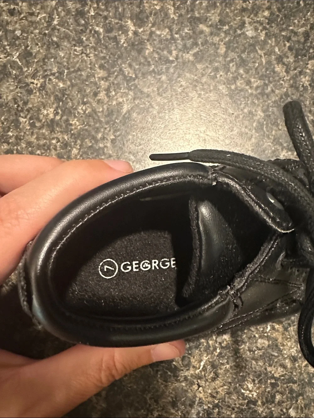 George Black Kids Lace-Up Dress Shoes